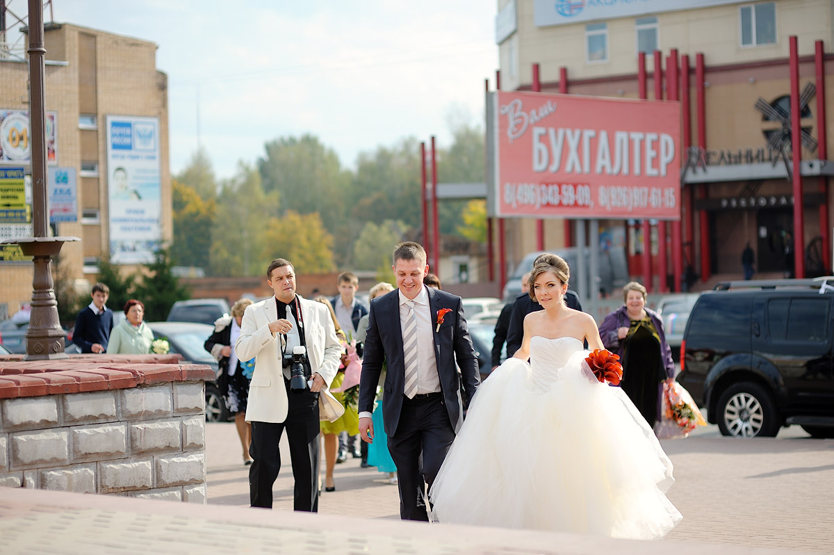 Свадебные фотоотчеты Анастасии и Сергея
